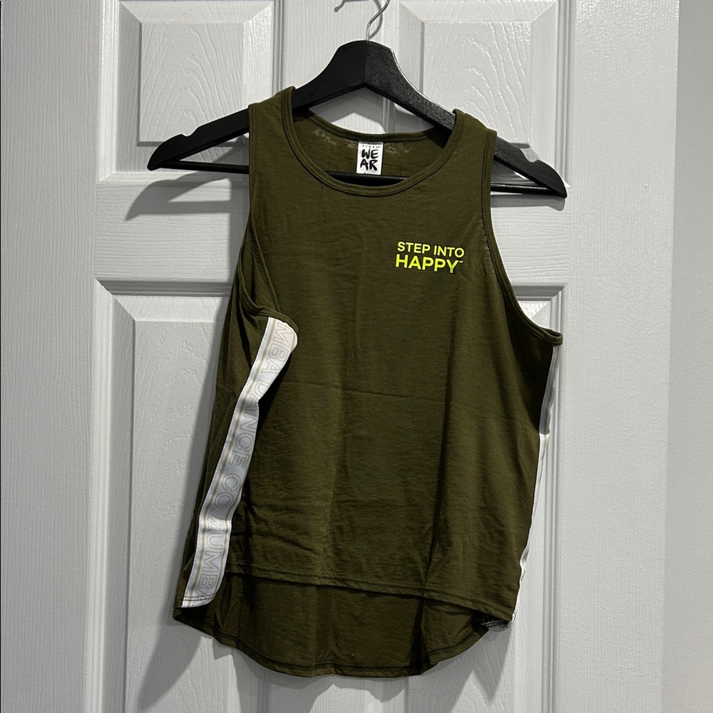 ZUMBA SALE! Olive Muscle Tee